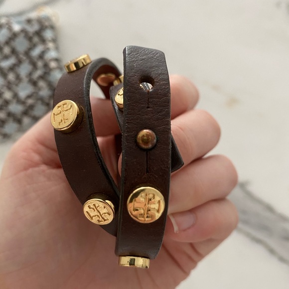 TORY BURCH wrap leather bracelet - Picture 6 of 8